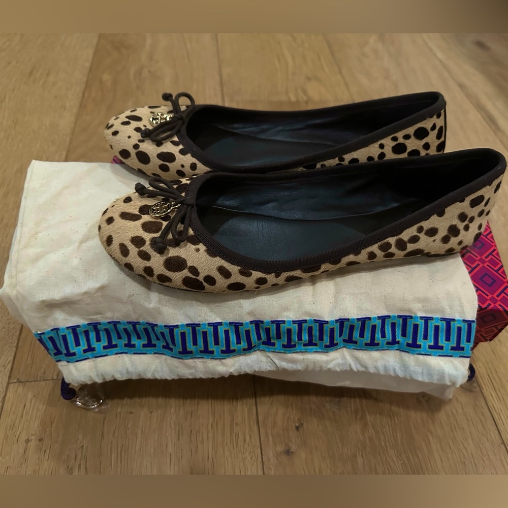 Tory Burch Chelsea Ballet Flat Cheetah